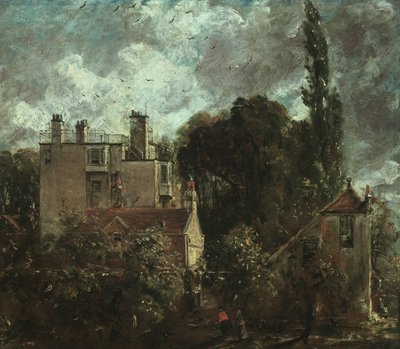 The Grove, eller Admirals House i Hampstead, 1821-1822 av John Constable