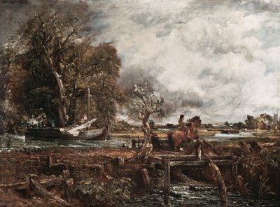 Den hoppende hest, ca. 1825 av John Constable