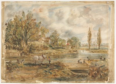 Den hvite hesten av John Constable