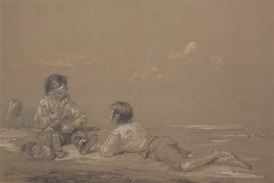 De unge båtbyggerne av John Constable