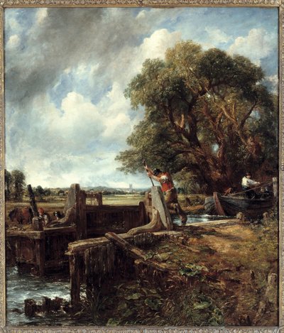 Låsen. Maleri av John Constable (1776-1837) av John Constable