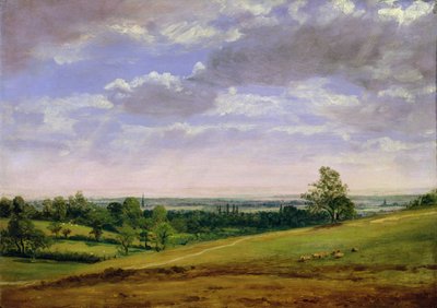 Utsikt fra Highgate Hill av John Constable