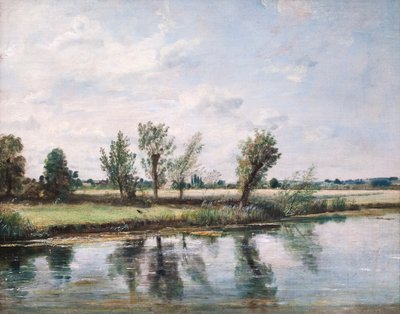 Watermeadows nær Salisbury av John Constable