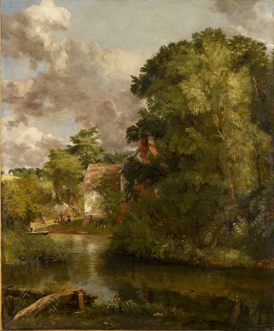 Willy Lotts hus fra Stour The Valley Farm, c1816-1818 av John Constable