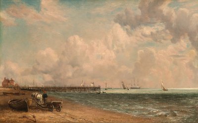 Yarmouth Jetty, 1822. av John Constable