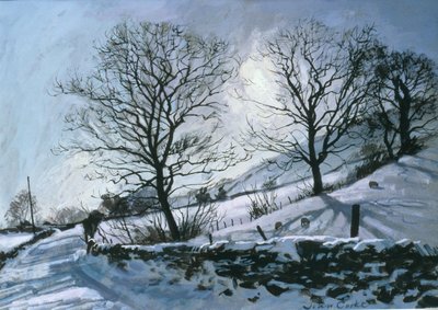Vinterettermiddag i Dentdale av John Cooke