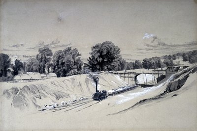 Berkhamsted, Hertfordshire, 5. juni 1837 (penn og blekk og vask på papir) av John Cooke Bourne