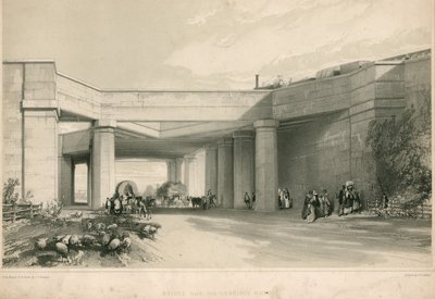 Bro over Uxbridge Road, London av John Cooke Bourne