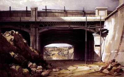 Hampstead Road Bridge av John Cooke Bourne