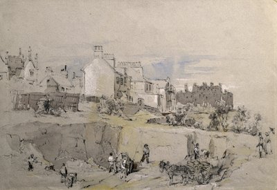 Park Street, Camden Town, ca. 1836-39 (blyanttegning) av John Cooke Bourne