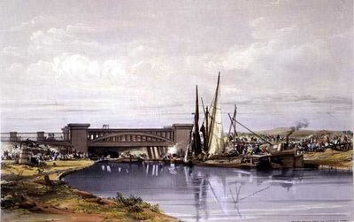Jernbanebroen over Regent