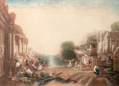 Kartagos forfall (mezzotint) av John Cother Webb