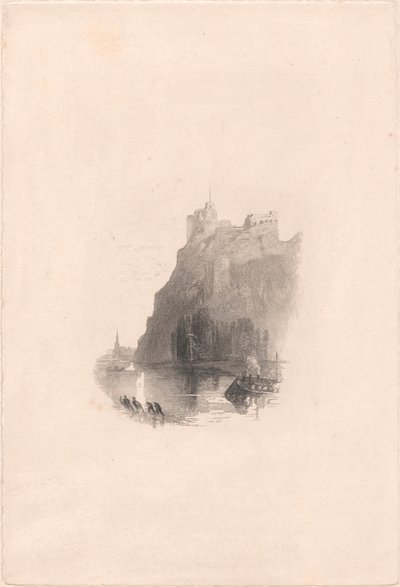 Chateau Gaillard, fra sør av John Cousen