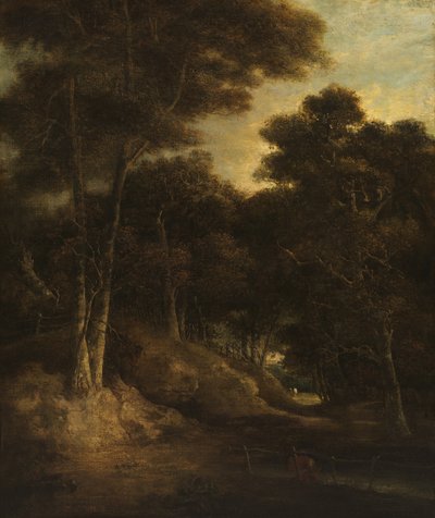 Landskap - Edge of a Wood, ca. 1800-20 av John Crome