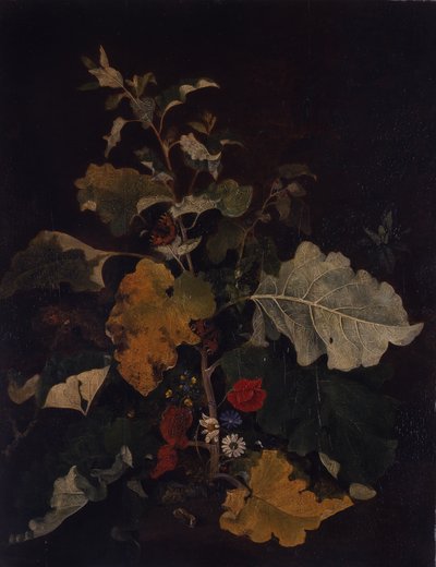 Studie av en burdock av John Crome