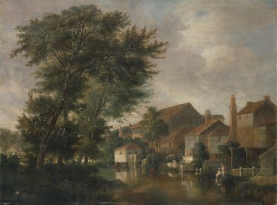 Elven Wensum, Norwich av John Crome