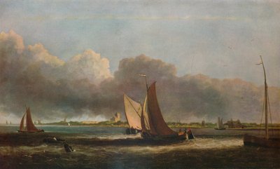 Utsikt over Maas, c1799 av John Crome