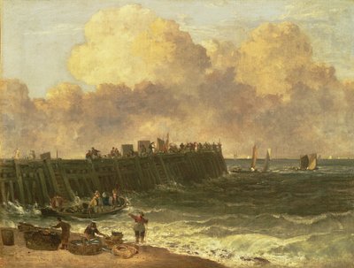 Yarmouth Jetty, ca. 1810 av John Crome