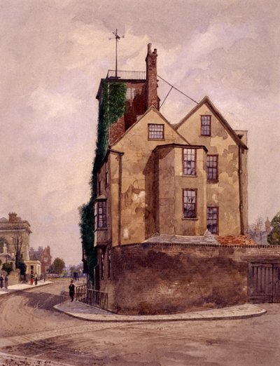 Canonbury Tower, Islington, London, 1887 av John Crowther