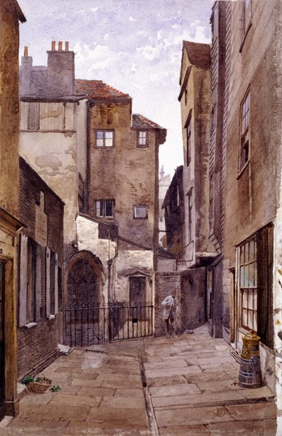 Cloth Fair, London, 1884 av John Crowther
