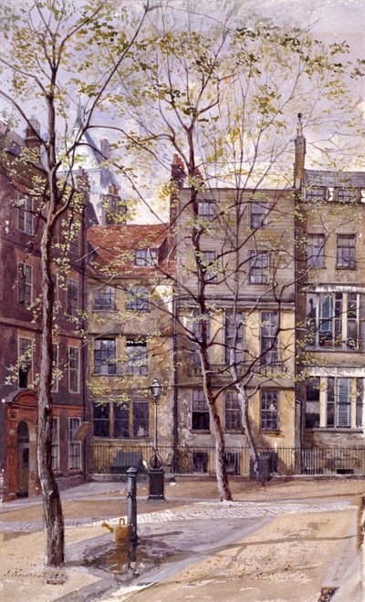 Inner Temple, London, 1880 av John Crowther
