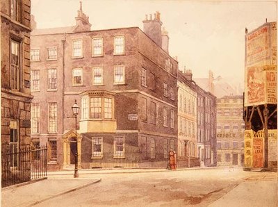 Norfolk Street, ca. 1880 (akvarell) av John Crowther