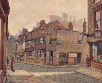 Gamle hus i Snowfields, Bermondsey, 1887 1926 av John Crowther