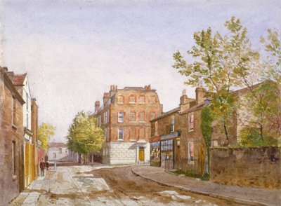Utsikt over Mawson House, Chiswick Lane, Chiswick, London, 1882 av John Crowther