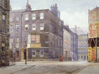 Utsikt over krysset mellom Howard Street og Norfolk Street, London, 1880 av John Crowther