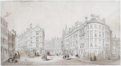Akenside Hill, Newcastle upon Tyne (kroppsfarge) av John Dobson