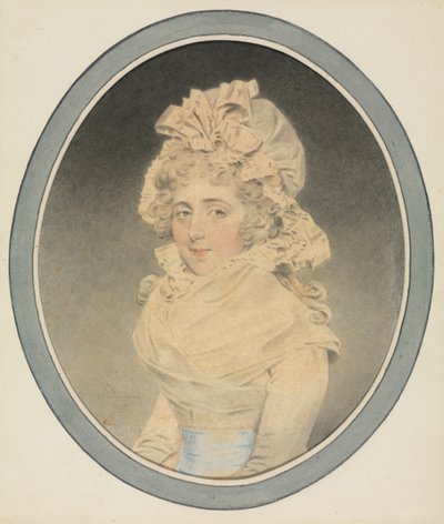 Lady Caroline Wrottesley, 1792. av John Downman