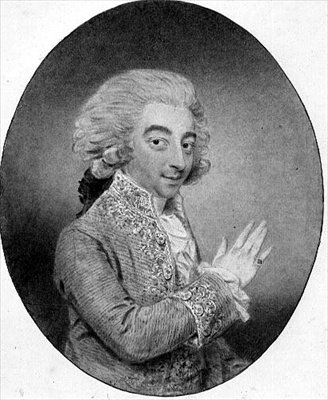 No.2314.f8 Major Arabin som Sir Bashful Constant i "The Way to Keep Him" av John Downman