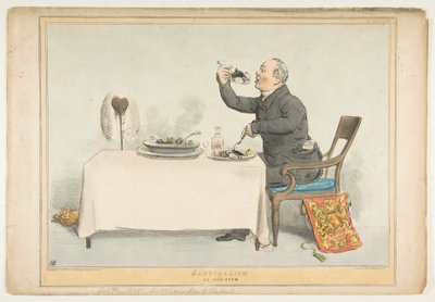 HCannibalism or an Irish Stew, 5. august 1833. av John Doyle