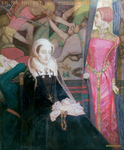 quot;I min ende er min begynnelsequot; (akvarell forsterket med gouache på papir) av John Duncan