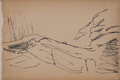 Uten tittel (penn og blekk) av John Duncan