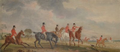 The Quorn Hunt: The Artist and his Friends Moving Off av John E. Ferneley