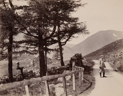 Clova - ødelagte hus, 1895 av John Edward Alyosius Steggall