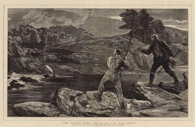 Kunstneren over åsene og langt borte av John Evan Hodgson
