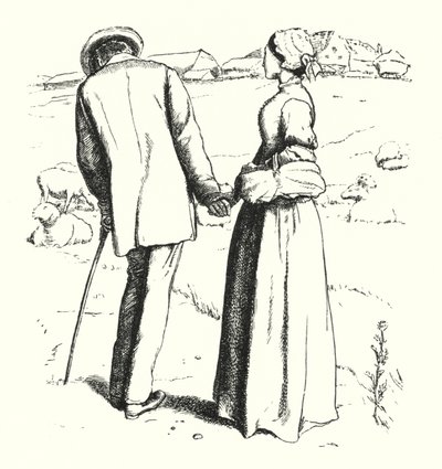 Edward Gray (gravering) av John Everett (after) Millais