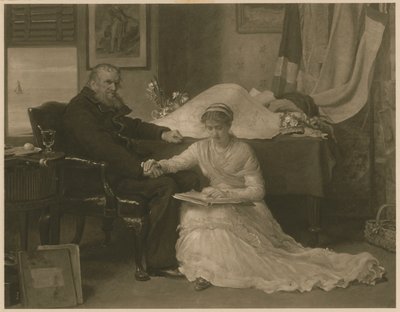 Nordvestpassasjen (fotogravyr) av John Everett (after) Millais