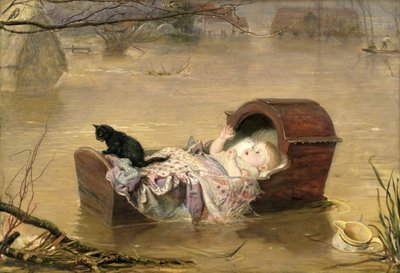 En oversvømmelse av John Everett Millais