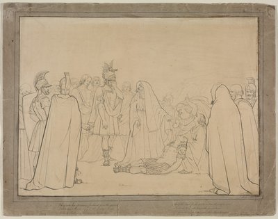 Aeneas viste kroppen til Pallas fra Virgils "Aeneid" av John Everett Millais