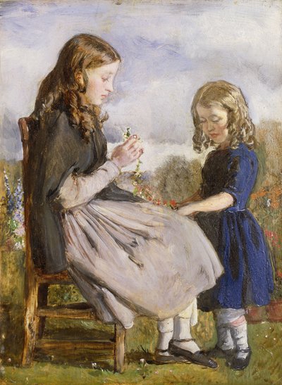 Garland Weavers, ca. 1846 av John Everett Millais