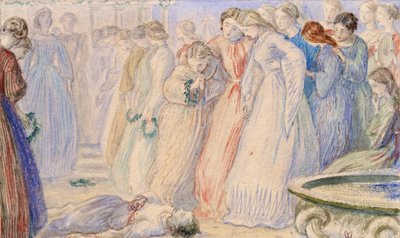 Iphis og Anaxarete, slutten av 1800-tallet av John Everett Millais