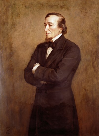Portrett av Benjamin Disraeli (1804-1881) jarl av Beaconsfield, 1881 av John Everett Millais