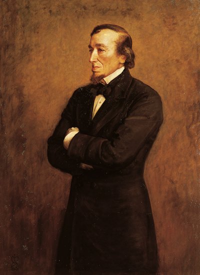 Portrett av Benjamin Disraeli, I Count of Beaconsfield (maleri) av John Everett Millais