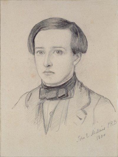Portrett av Charles Allston Collins, 1850 av John Everett Millais