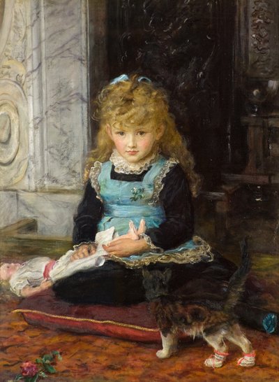 Puss in Boots av John Everett Millais