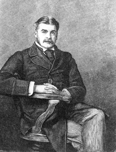 Sir Arthur Sullivan, gravert av C. Carter av John Everett Millais