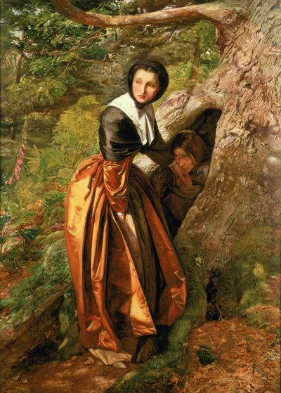 The Proscribed Royalist, 1651, 1852-53 av John Everett Millais